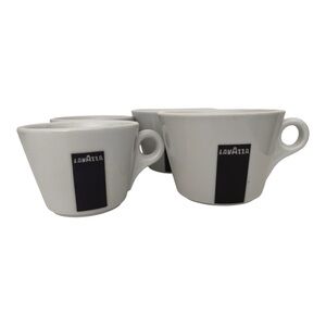 Lavazza 4 Set espresso and coffee cups